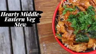 Hearty Middle Eastern Tomato Sauce Stew with lots of Veg - Vegan & Gluten Free