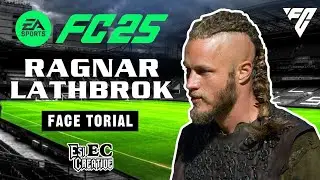 Ragnar Lathbrok Face tutorial Creation in pro clubs EA FC 25 25  #fifa #proclubs #ragnarok #ragnar