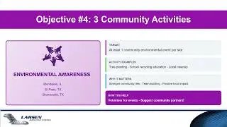 2026 Environmental Objectives training