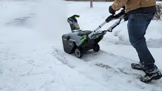How to fix Ego 21&rdquo; snowblower scraper bar issue. Part 2.