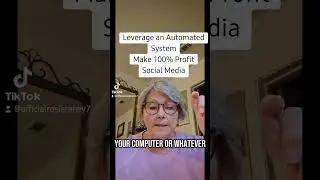 Leverage an automated system and social media to make 100% profit