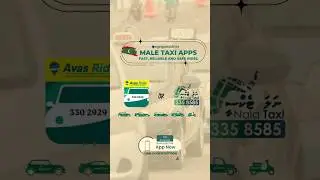 Maldives taxi price and apps