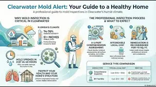 Clearwater Mold Inspection Guide Costs, Process, And How To Protect Your Home Fast