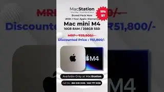 🔥Boxed Pack New Mac mini M4 🔥