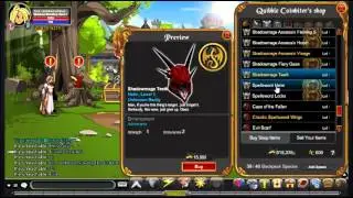 AQW: Quibble Coinbiter's Shop - August 2013