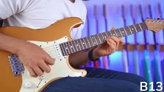 Bluesy Vibes 13 - Key E (TAB available)