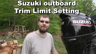 Suzuki outboard trim limit setting procedure