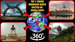 VR 360&deg; - Top 4 Trevor Henderson Giants Spotted on Google Earth! Part 5