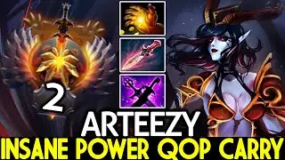 ARTEEZY [Queen of Pain] Insane Power QOP Carry with Midas Build Dota 2