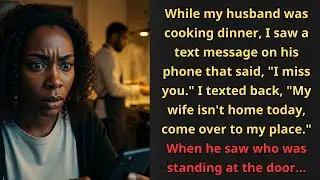 I Caught My Cheating Husband When I Replied to His Secret Text Message | Family Stories