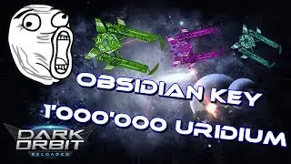 DarkOrbit - 10 Obsidian Key Unboxing | Poison Solace #1