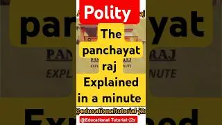 PANCHAYAT RAJ#politics#politicalscience#youtubeshorts#youtube#class#exam@Educationaltutorial-j2x