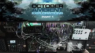 October Ambient Explorations - part 1 - Digitakt 2, Vhikk X, Oneiroi, noise boxes and effects