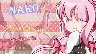 Nako【Paint Tool SAI】 Speedpaint - ☯Neko Natchan #25☯