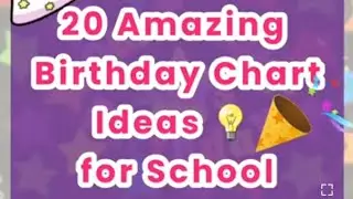 Birthday Chart Ideas for School | Birthday Chart Ideas for Classroom | Preschool Board Decoration