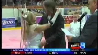 KWings face off in annual Pink Ice game