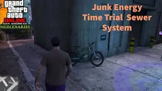 Junk Energy Time Trial  Sewer System GTA Online plus reward in video
