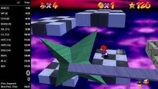 Mario 64 - 43.53 BitS x-cam
