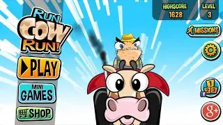 Run Cow Run-Беги Корова Беги🔘🔵🔴геймплей игры HD ᴴᴰ