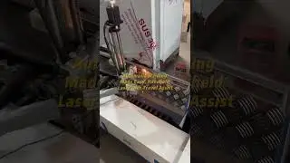 Automatic Welding Made Easy: Handheld Laser with Travel Assist #automaticwelding #laserwelding