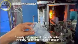 pp baby milk bottle blow moulding machine