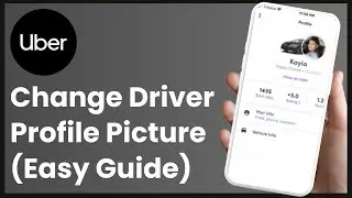 Как изменить фотографию профиля водителя Uber!