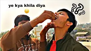 Ye kya khila diya ??😐😐 #chalenge #viral #trending 