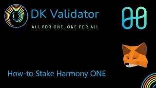 How-to stake Harmony ONE