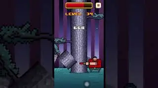 Timberman New High Score 1,020 points