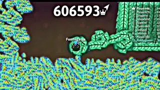 Snake.io Video. Viral video Hacker Snake io video score 606593 🤩