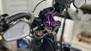 Surron Direct Stem Mount Install + Misc. Goodies!