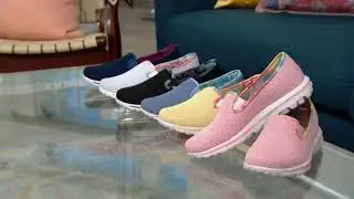 Skechers GOwalk Classic Washable Slip-Ons - Lovely Spring on QVC