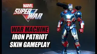 Marvel Super War - War Machine: Iron Patriot Skin Gameplay (MSW)