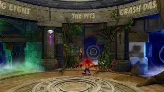 Crash Bandicoot 2(N. Sane Trilogy) первый этаж 4 level