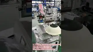 Automatic self-adhesive label labeling machine, plastic pot labeling machine # flowerpot labeling