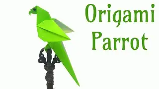 Origami: Parrot easy - BEST Origami easy tutorial Simple Origami DIY Crafts Ideas Decoration Cool