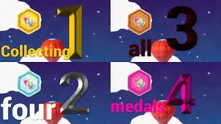 Fall Guys Rainbow Medals Challenge!