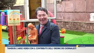 Taranto Tamburi: 2 aree verdi con il contributo dell'ordine dei giornalisti