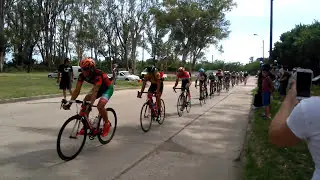 Ciclismo en Santa Lucia 18/12/2016 carrera suspendida
