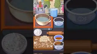 # cooking kingdom game level 23# boba milk tea making video ASMR