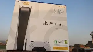 Playstation 5 Indian Unit Unboxing & 1st Setup | Ps5