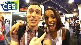 CES 2014 Day 2 - Interview with Lucy Hedges from Stuff.tv