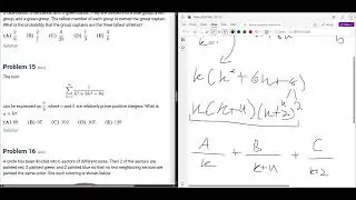 Partial Fraction Decomposition! AMC 10B 2025 problem 15