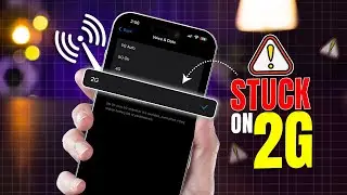 How to Fix iPhone Cellular Data Problem | iPhone Network Stuck at 2G/3G