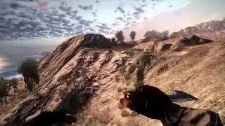 Battlefield 3 Singleplayer - Out of Map Exploration (Kaffarov) - Radeon 7850