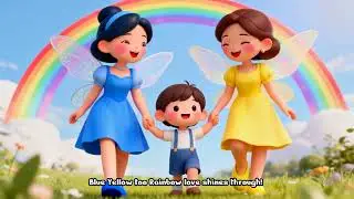 Rainbow Love Song 🌈❤️ | Fun Kids Music & Cartoon Adventure | Nursery Rhymes