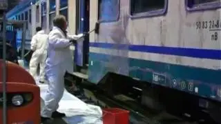 visita notturna al centro manutenzione trenord di Milano fiorenza