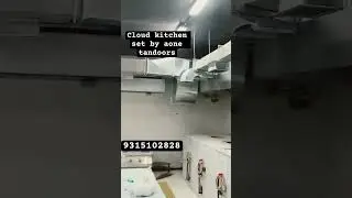 Cloud kitchen set by A one tandoors #kitchenequipment #kitchen #cloudkitchen #tandoor #commercial