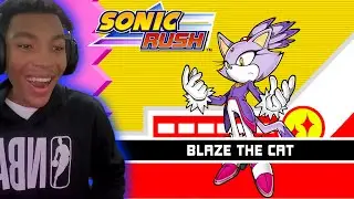 Sonic Rush Blaze Story Begins