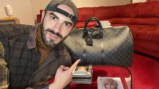 Louis Vuitton Keepall 55 Monogram Eclipse